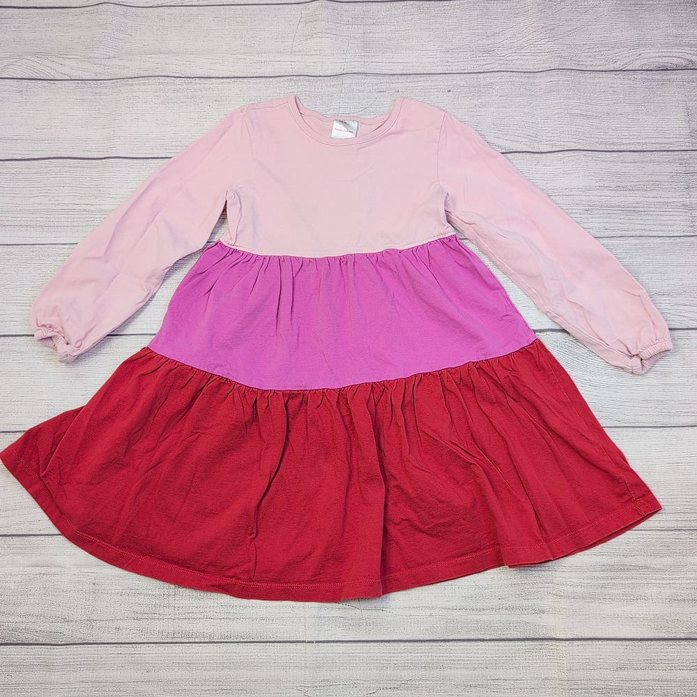 5 Hanna Andersson Colorblock Twirl Power Dress